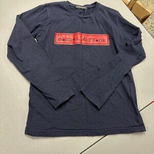 Manuell & Frank Navt Boys Long Sleeve shirt size 7
